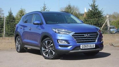 Usado Hyundai Tucson Premium SE 177 HP (130 kW) 2020 Azul SUV