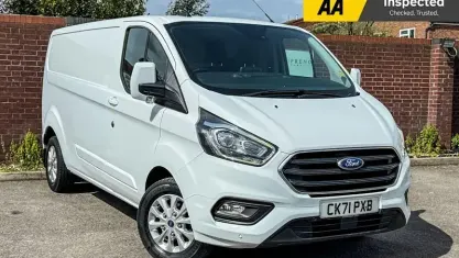 Used Ford Transit Custom Limited 131 HP (96 kW) 2021 White Van