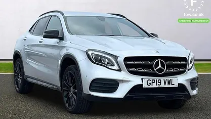 Used Mercedes GLA200 AMG line 156 HP (114 kW) 2019 Silver SUV