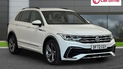 Used VW Tiguan R-line Edition 150 HP (110 kW) 2022 White SUV