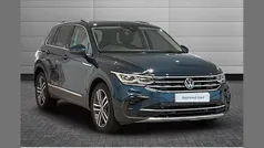 Blue Used 2023 VW Tiguan Elegance SUV | £28,150 (Fair price)