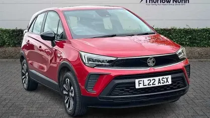 Used Vauxhall Crossland Design Edition 83 HP (61 kW) 2022 Red SUV