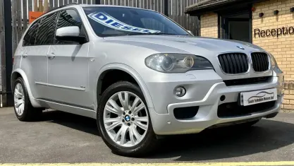 Used BMW X5 M Sport 235 HP (172 kW) 2008 Silver SUV