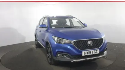 Used MG ZS Exclusive 106 HP (77 kW) 2019 Blue SUV