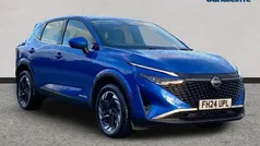 Special metallic magnetic blue Used 2024 Nissan Qashqai Acenta Premium SUV | £21,930 (Fair price)