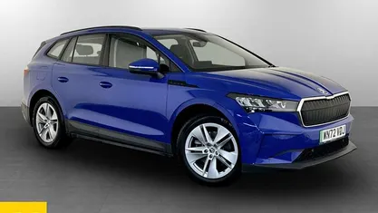Used Skoda Enyaq iV ecoSuite 131 kW (179 HP) 2022 Blue SUV