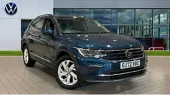 Blue Used 2022 VW Tiguan Life SUV | £18,965 (Fair price)