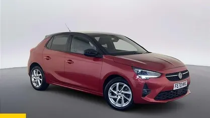 Used Vauxhall Corsa SRi 101 HP (74 kW) 2020 Red Hatchback