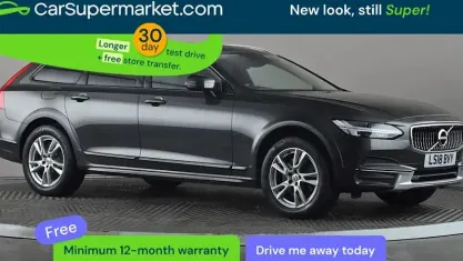 Begagnad Volvo V90 CC Pro 190 HK (139 kW) 2018 Grå Kombi