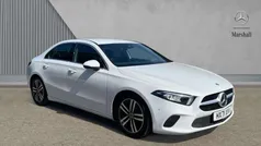 Digital white metallic Used 2021 Mercedes A200 Executive Sedan | £16,252 (Fair price)