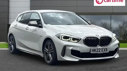 Used BMW M135 Comfort Edition 306 HP (225 kW) 2022 White Hatchback