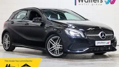Black Used 2017 Mercedes A180 AMG line Hatchback | £9,900 (Fair price)
