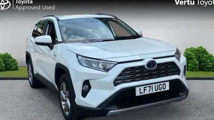 Used Toyota RAV4 Hybrid Design 218 HP (160 kW) 2021 White SUV