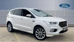 White Used 2019 Ford Kuga Vignale SUV | £14,212 (Fair price)
