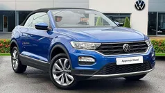 Blue Used 2021 VW T-Roc Cabriolet Design Cabriolet | £20,499 (Fair price)