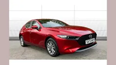Red Used 2023 Mazda 3 Hatchback | £16,545 (Fair price)