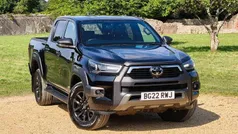 Black Used 2022 Toyota HiLux Pickup | £35,925 (Fair price)