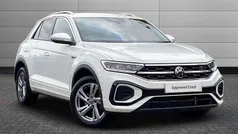 White Used 2023 VW T-Roc R-line SUV | £23,850 (Fair price)