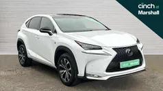 White Used 2017 Lexus NX300h Sport Line SUV | £16,236 (Fair price)