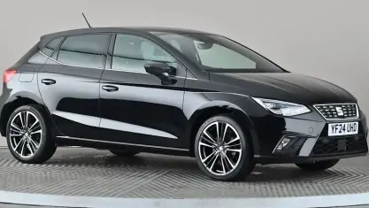 Used Seat Ibiza XCELLENCE Lux 116 HP (85 kW) 2024 Black Hatchback