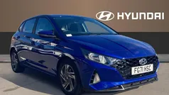 Blue Used 2021 Hyundai i20 Hatchback | £12,169 (Fair price)