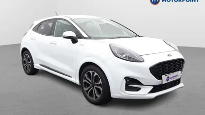 White Used 2021 Ford Puma ST-Line Hatchback | £14,399 (Fair price)