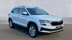 Moon white metallic Used 2024 Skoda Karoq SE Drive SUV | £22,490 (Fair price)