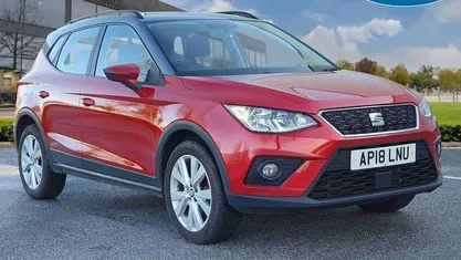 Used Seat Arona SE Technology 116 HP (85 kW) 2018 Red SUV