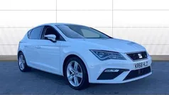 White Used 2018 Seat Leon FR Hatchback | £9,387 (Fair price)