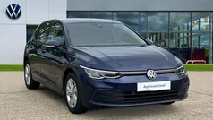 Atlantic blue metallic Used 2021 VW Golf VIII Life Hatchback | £13,672 (Fair price)