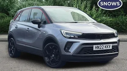 Used Vauxhall Crossland GS Line 110 HP (80 kW) 2022 Grey SUV