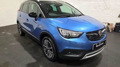 Used Vauxhall Crossland X Elite 131 HP (96 kW) 2019 Blue SUV