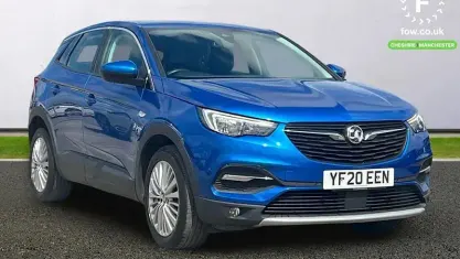 Used Vauxhall Grandland X 131 HP (96 kW) 2019 Blue SUV