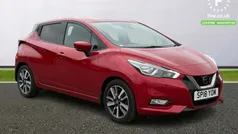 Red Used 2018 Nissan Micra N-Connecta Hatchback | £7,799 (Fair price)