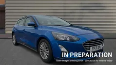 Blue Used 2022 Ford Focus Titanium Hatchback | £12,469 (Super price)