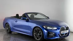 Blue Used 2021 BMW 420 M Sport Cabriolet | £25,550 (Fair price)