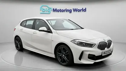 Used BMW 118 M Sport 136 HP (100 kW) 2022 White Hatchback