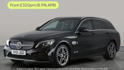 Used 2021 Mercedes C300e AMG line Estate | £18,486 (Good price)