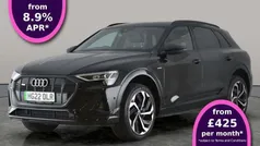 Used 2022 Audi e-tron Black Edition SUV | £27,667 (Fair price)