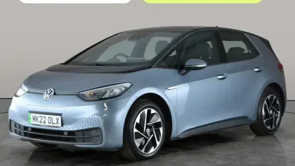 Used VW ID.3 Pro Performance 150 kW (204 HP) 2021 Blue Hatchback