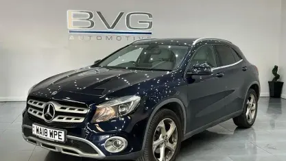 Used Mercedes GLA200 Executive 136 HP (100 kW) 2018 Blue SUV