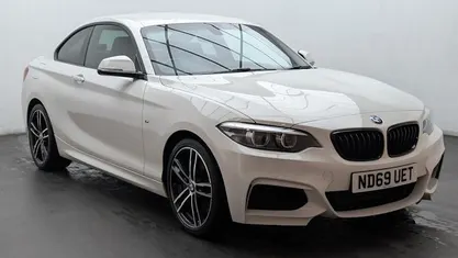 White Used 2019 BMW 218 M Sport Coupe | £13,950 (Fair price)