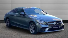 Grey Used 2022 Mercedes C200 AMG line Coupe | £24,995 (Fair price)
