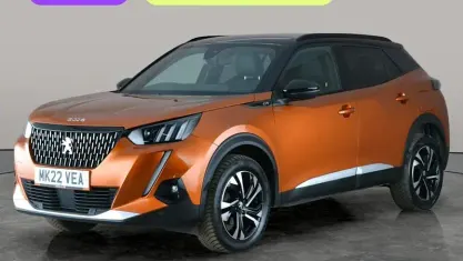 Gebraucht Peugeot 2008 GT 131 PS (96 kW) 2022 Orange SUV