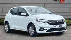 White Used 2023 Dacia Sandero Expression Hatchback | £12,694 (Fair price)
