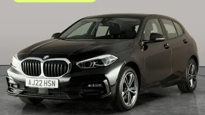 Used BMW 118 Sport Line 136 HP (100 kW) 2022 Black Hatchback