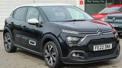 Used Citroën C3 PureTech 83 HP (61 kW) 2022 Black Hatchback