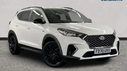 Used Hyundai Tucson N Line 177 HP (130 kW) 2020 White SUV