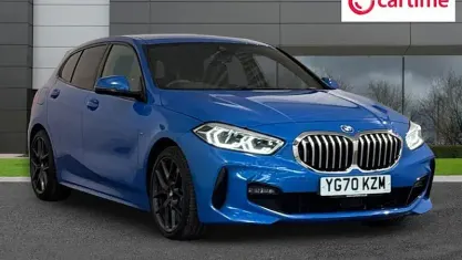 Used BMW 118 M Sport 140 HP (102 kW) 2020 Blue Hatchback