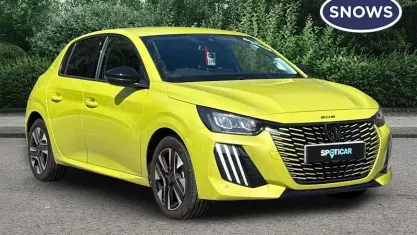 Używany Peugeot 208 Allure 101 KM (74 kW) 2024 Żółty Hatchback
